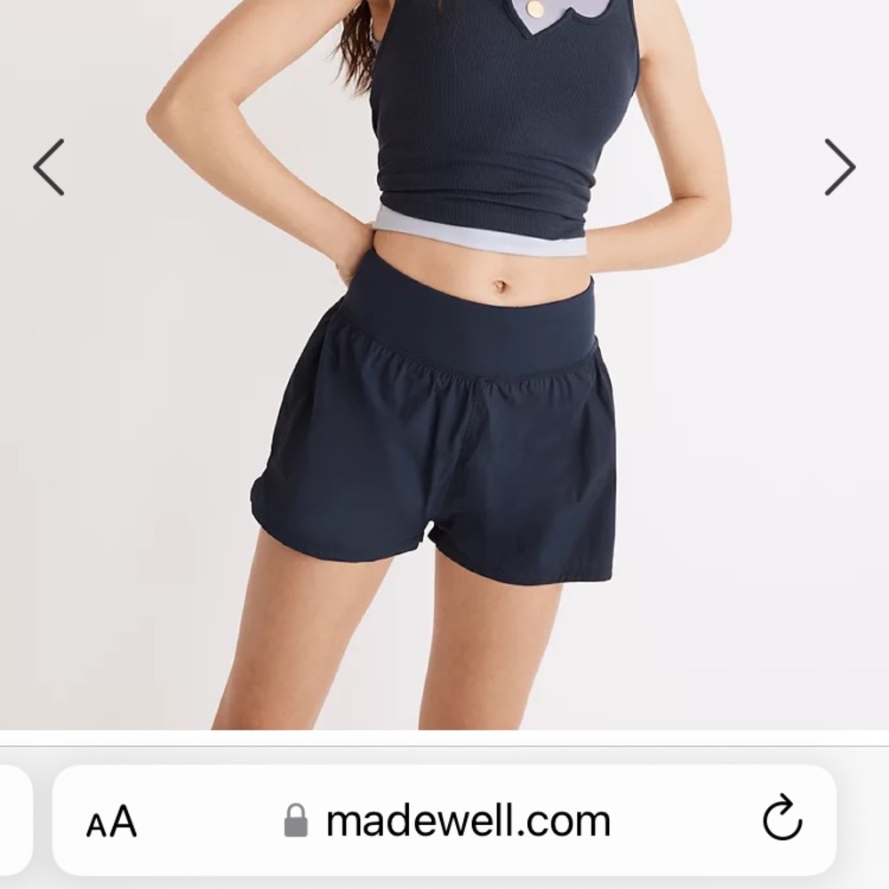 Madewell running shorts